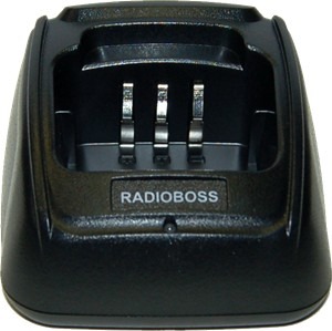 A radio boss charger is shown in front of a white background.