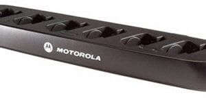 A motorola charger is shown in this picture.