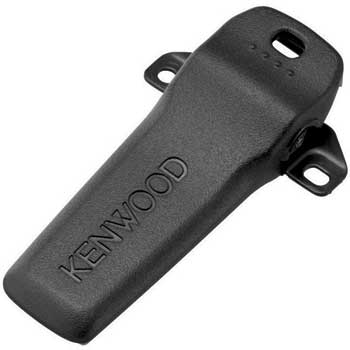 A black kenwood clip on for the car
