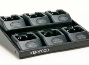 A kenwood six unit charger is shown.