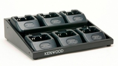 A kenwood six unit charger is shown.
