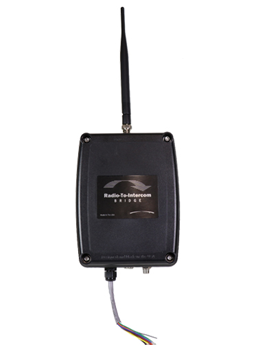 A black box with a antenna attached to it.